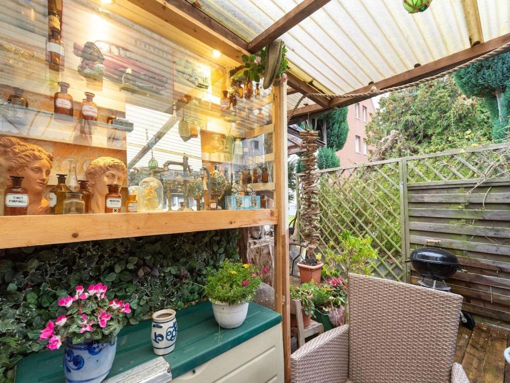 Antique Apartment In Wismar Mecklenburg With Garden Esterno foto
